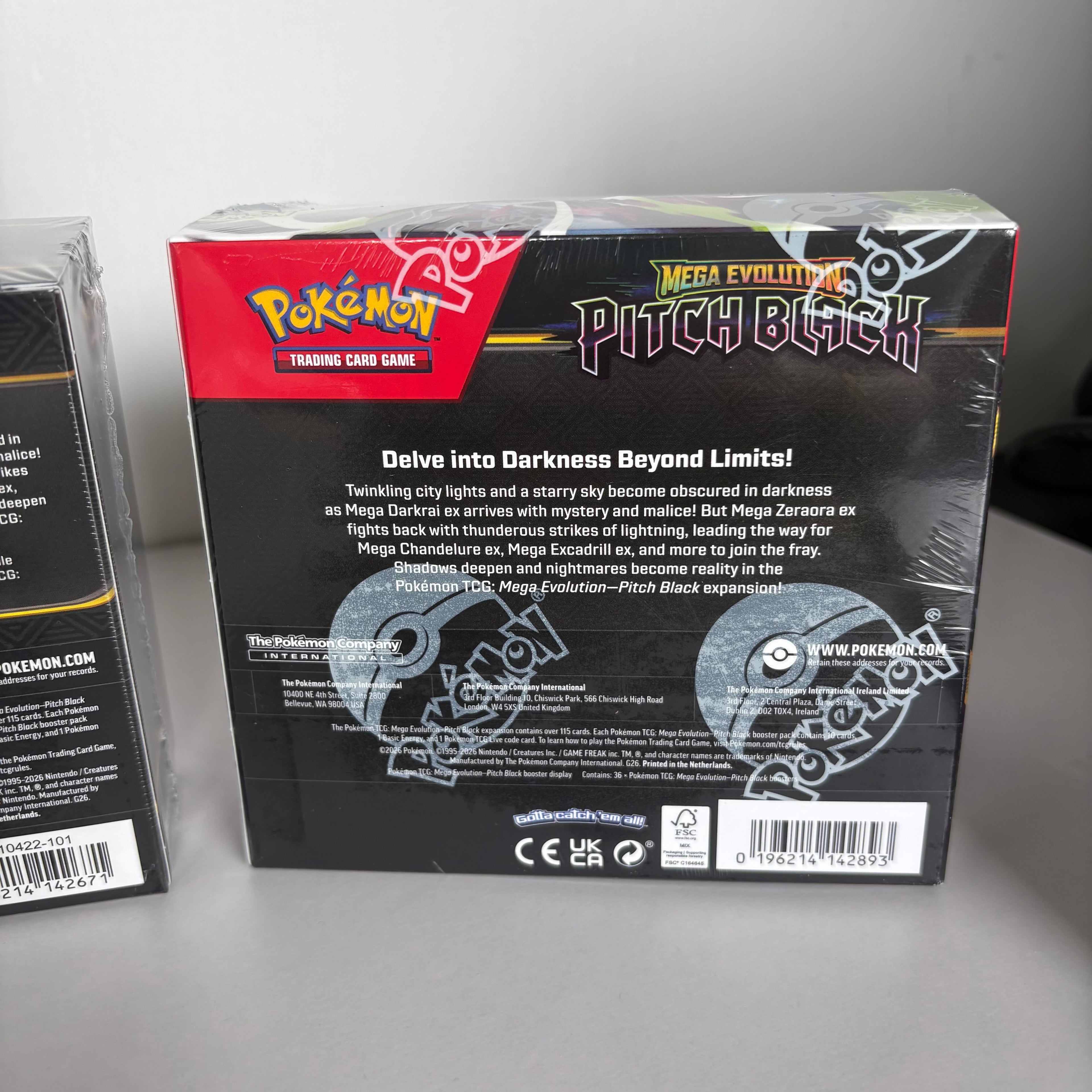Mega Evolution Pitch Black – Booster Box, ETB & Booster Bundle | Sealed