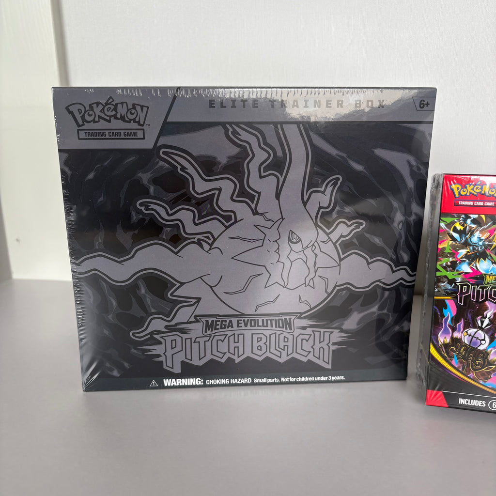 Mega Evolution Pitch Black – Booster Box, ETB & Booster Bundle | Sealed