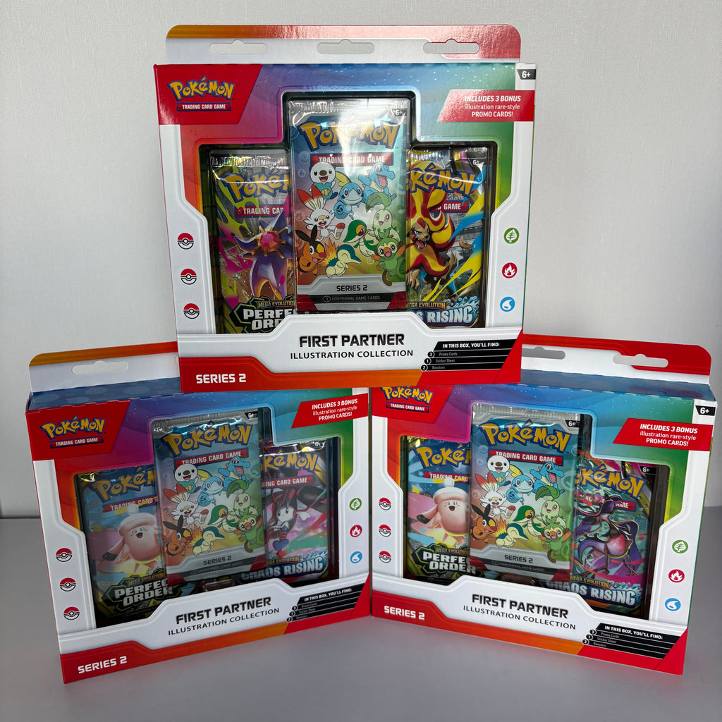Pokémon First Partner Series 2 – 3-pack